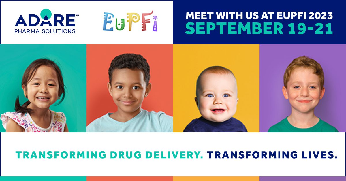 15th Annual EuPFI Conference 2023 Adare Pharma Solutions